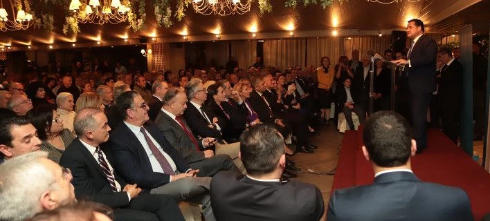 Η εκδήλωση του Αδωνι Γεωργιάδη για την υποψηφιότητά του (εικόνες)